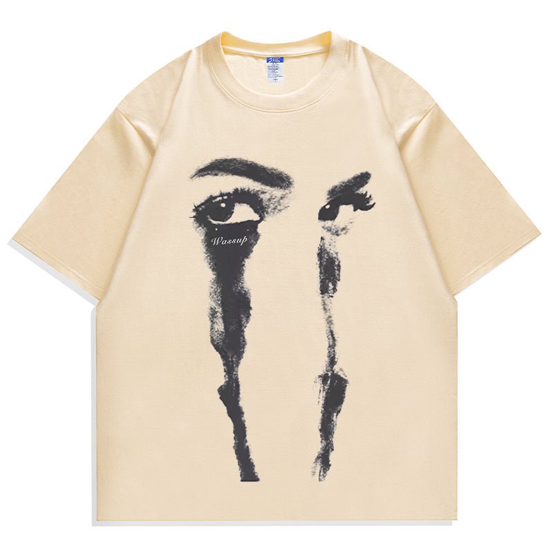 Men’s Vintage T-Shirt - Hip Hop Letter Print - MRC STORET-ShirtsMy StoreMen’s Vintage T-Shirt - Hip Hop Letter Print My Store  26.65MRC STORECJYH234938924XCApricot3XL