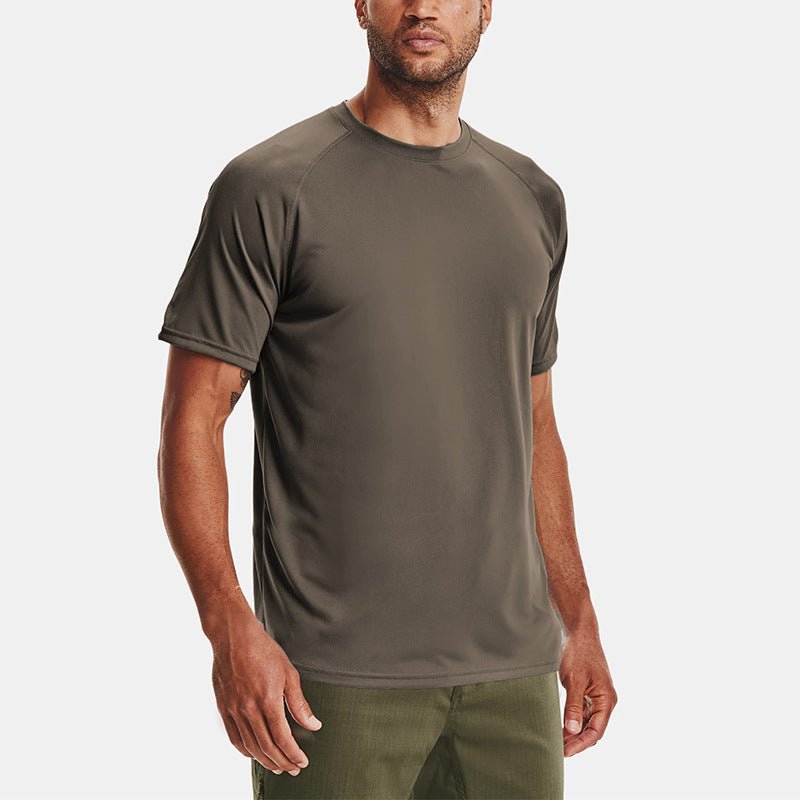 Men’s Exercise T-Shirt - Loose Round Neck - MRC STORET-ShirtsMy StoreMen’s Exercise T-Shirt - Loose Round Neck My Store  19.99MRC STORECJYD234976906FUBrownL