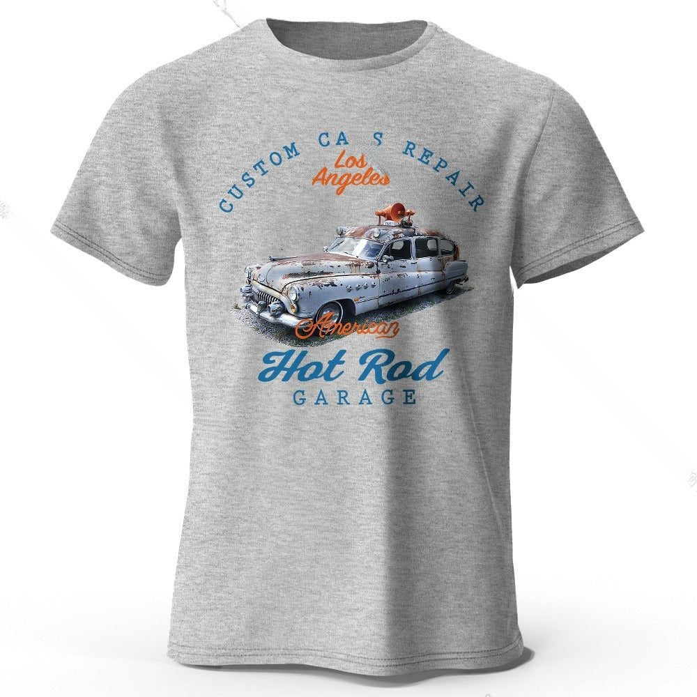 Unisex Car Club T-Shirt - Patch Print Casual - MRC STORET-ShirtsMy StoreUnisex Car Club T-Shirt - Patch Print Casual My Store  22.24MRC STORECJYH241293727AZGrayL