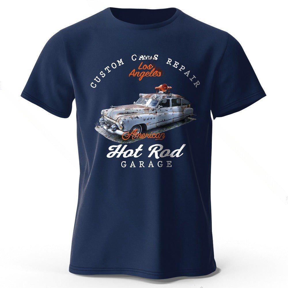 Unisex Car Club T-Shirt - Patch Print Casual - MRC STORET-ShirtsMy StoreUnisex Car Club T-Shirt - Patch Print Casual My Store  22.24MRC STORECJYH241293781CXNavyBlueL