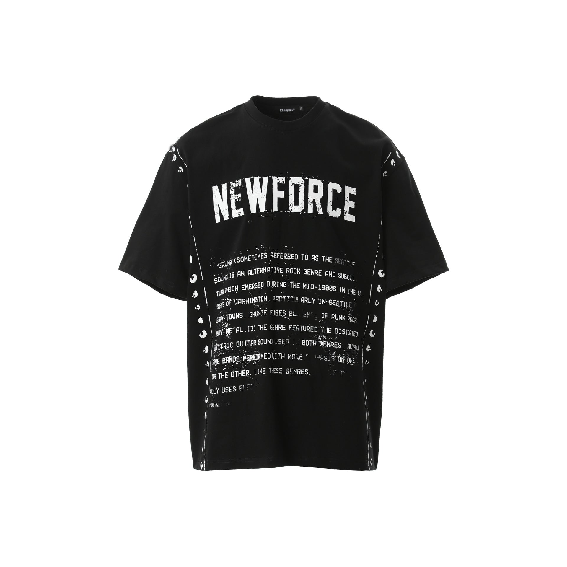 Unisex Vintage T-Shirt - Letter Print Loose - MRC STORET-ShirtsMy StoreUnisex Vintage T-Shirt - Letter Print Loose My Store MRC STORECJYH234301503CXBlackL