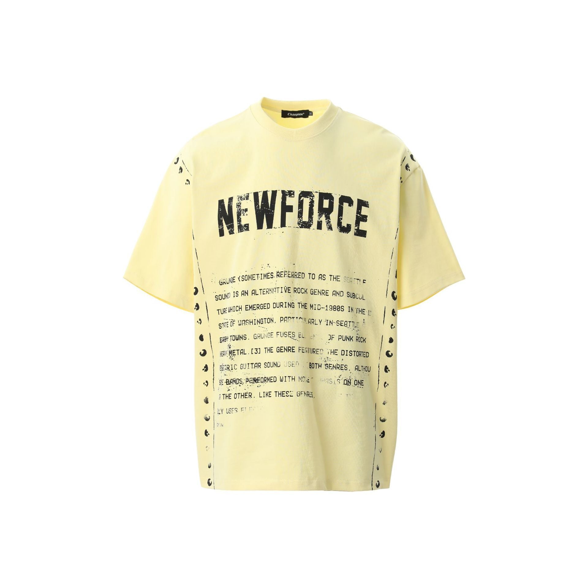 Unisex Vintage T-Shirt - Letter Print Loose - MRC STORET-ShirtsMy StoreUnisex Vintage T-Shirt - Letter Print Loose My Store  29.01MRC STORECJYH234301507GTYellowL