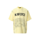 Unisex Vintage T-Shirt - Letter Print Loose - MRC STORET-ShirtsMy StoreUnisex Vintage T-Shirt - Letter Print Loose My Store  29.01MRC STORECJYH234301507GTYellowL