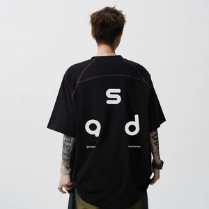 Men’s Cotton T-Shirt - Letter Print Short Sleeve - MRC STORET-ShirtsMy StoreMen’s Cotton T-Shirt - Letter Print Short Sleeve My Store MRC STORECJYH240230102BYBlack2XL