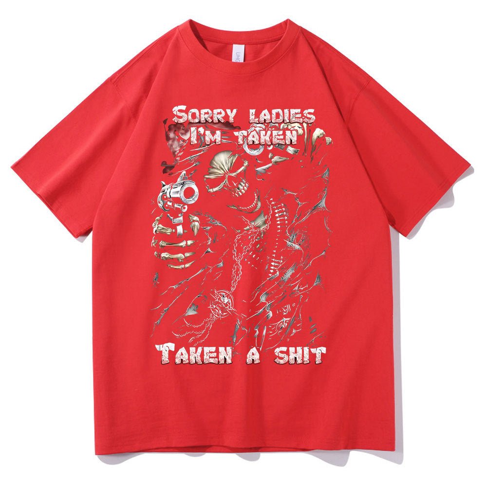 Men’s Graphic T-Shirt - Skull Taken Print - MRC STORET-ShirtsMy StoreMen’s Graphic T-Shirt - Skull Taken Print My Store MRC STORECJLS172227106FUBlack2XL