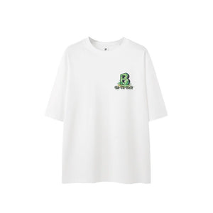 Men’s Printed T-Shirt - Letter B Loose - MRC STORET-ShirtsMy StoreMen’s Printed T-Shirt - Letter B Loose My Store  27.45MRC STORECJYH229964702BYWhiteL