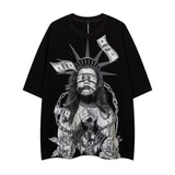 Men’s Street T-Shirt - Loose American Style - MRC STORET-ShirtsMy StoreMen’s Street T-Shirt - Loose American Style My Store MRC STORECJYH177798607GTBlackL