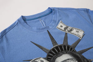 Men’s Street T-Shirt - Loose American Style - MRC STORET-ShirtsMy StoreMen’s Street T-Shirt - Loose American Style My Store MRC STORECJYH177798603CXBlueL