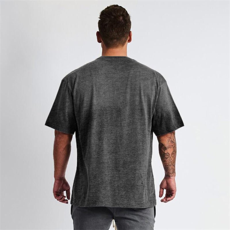 Men’s Workout T-Shirt - Loose Muscle Fit - MRC STORET-ShirtsMy StoreMen’s Workout T-Shirt - Loose Muscle Fit My Store MRC STORECJYH229565706FUBlackL