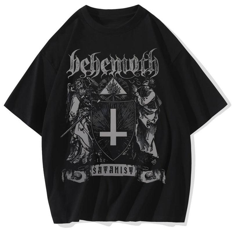 Religious Graphic T-Shirt Set – Hip Hop Men's Casual Cotton Tops - MRC STORET-ShirtsMy StoreReligious Graphic T-Shirt Set – Hip Hop Men's Casual Cotton Tops - MRC STOREMRC STORECJYH227784302BYBlackL