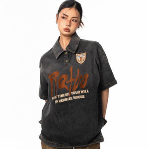 Unisex Denim T-Shirt - Retro Loose Short Sleeve - MRC STORET-ShirtsMy StoreUnisex Denim Shirt - Retro Loose Short Sleeve My Store MRC STORECJDS234464602BYBlackL
