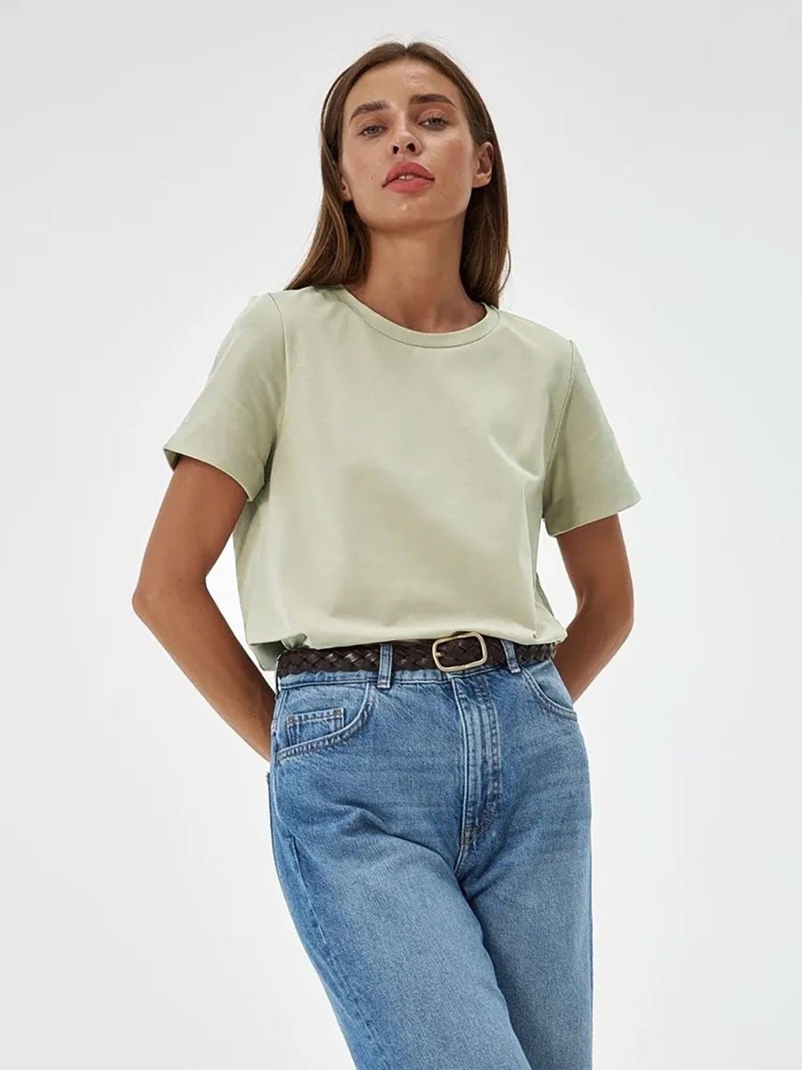 Unisex Casual T-Shirt - Round Neck Commuter Top - MRC STORET-ShirtsMy StoreUnisex Casual T-Shirt - Round Neck Commuter Top My Store  25.99MRC STORECJCS203043740NMTender Green2XL
