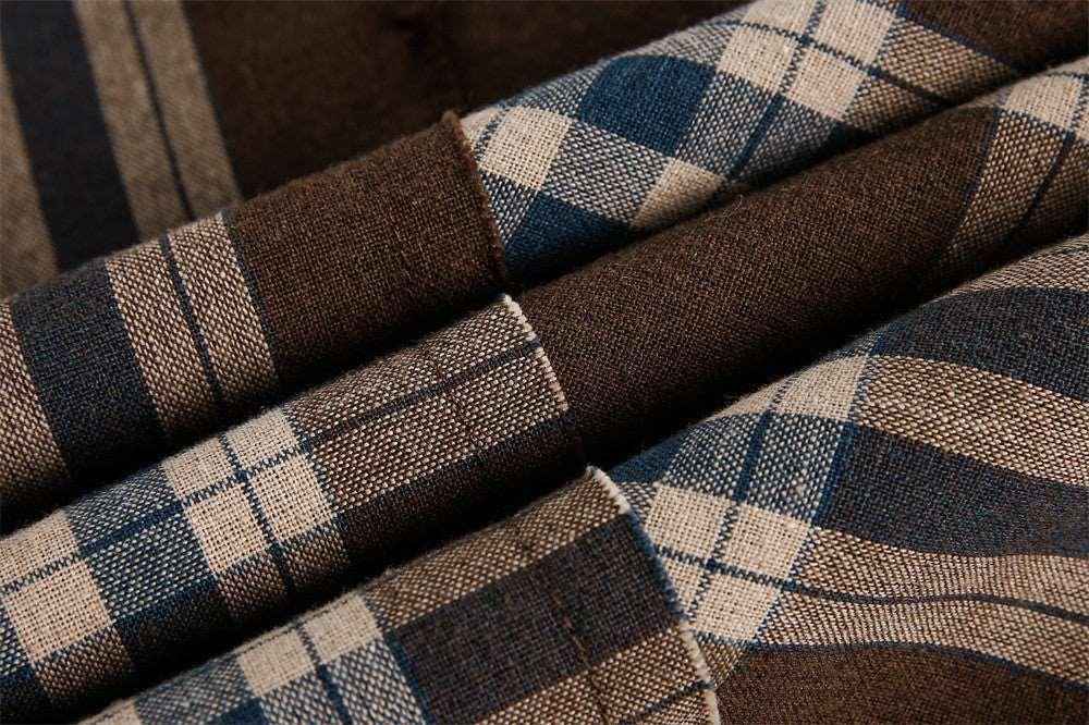 Brown Plaid Shirt - MRC STORET-ShirtsMy StoreBrown Plaid ShirtMRC STORECJDS204709702BYBrownL