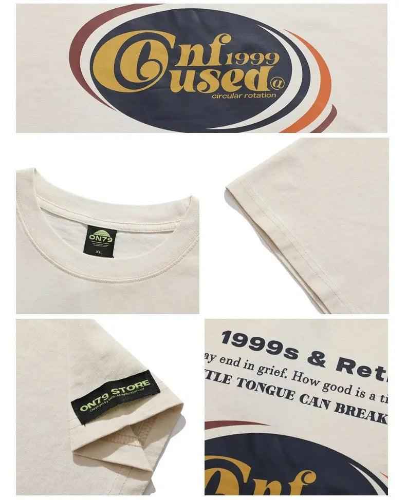 Retro Off - Shoulder T-Shirt - MRC STORET-ShirtsMy StoreRetro Off - Shoulder T-ShirtMRC STORECJYH199686203CXBrownL