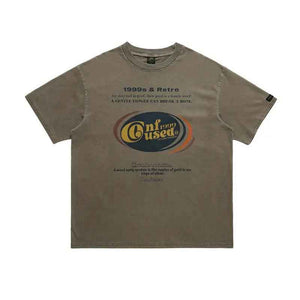 Retro Off - Shoulder T-Shirt - MRC STORET-ShirtsMy StoreRetro Off - Shoulder T-ShirtMRC STORECJYH199686203CXBrownL
