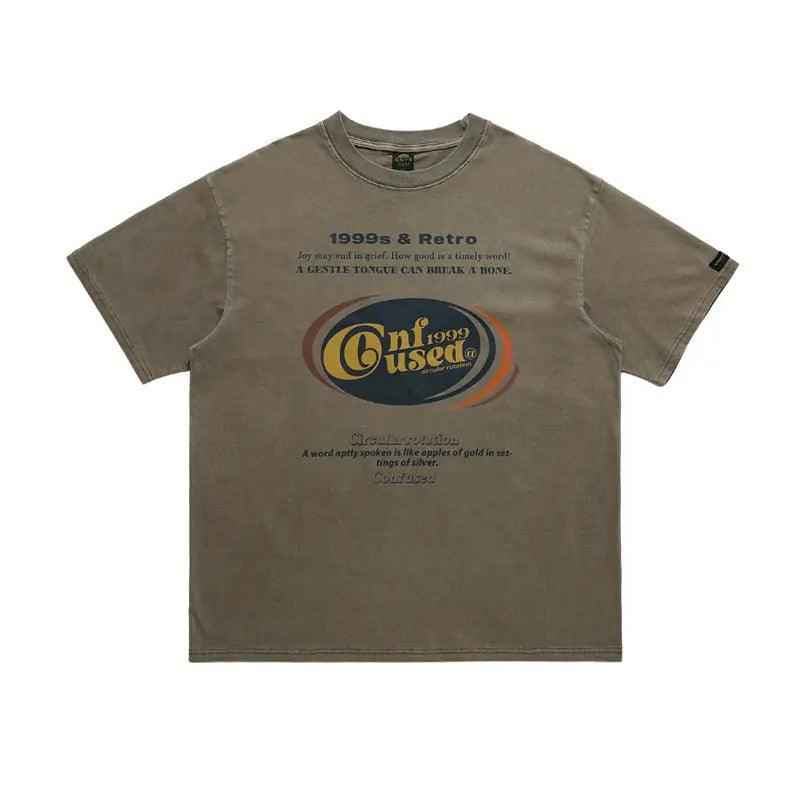 Retro Off - Shoulder T-Shirt - MRC STORET-ShirtsMy StoreRetro Off - Shoulder T-ShirtMRC STORECJYH199686203CXBrownL