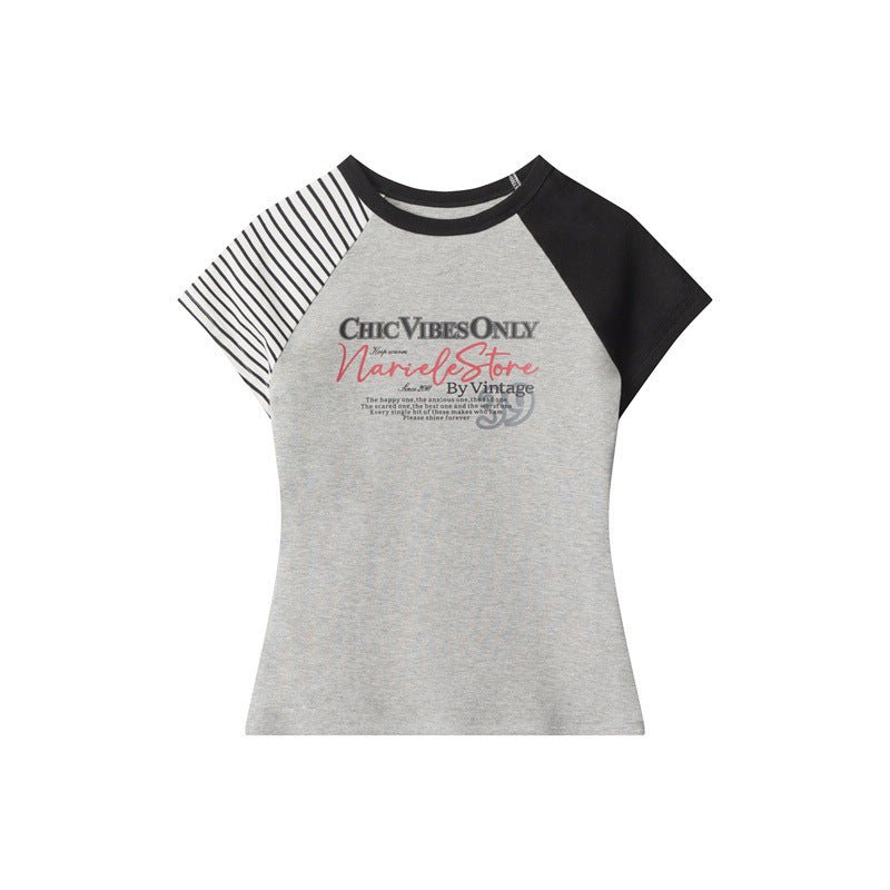 Women’s Letter T-Shirt - Short Sleeve Cotton - MRC STORET-ShirtsMy StoreWomen’s Letter T-Shirt - Short Sleeve Cotton My Store  25.40MRC STORECJCS234304106FUFlower GrayL