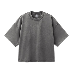 Men's Cotton Washed - out Vintage Trendy Brand T-shirt - MRC STORET-ShirtsMy StoreMen's Cotton Washed - out Vintage Trendy Brand T-shirt My Store MRC STORECJYH239730002BYKhaki LightL