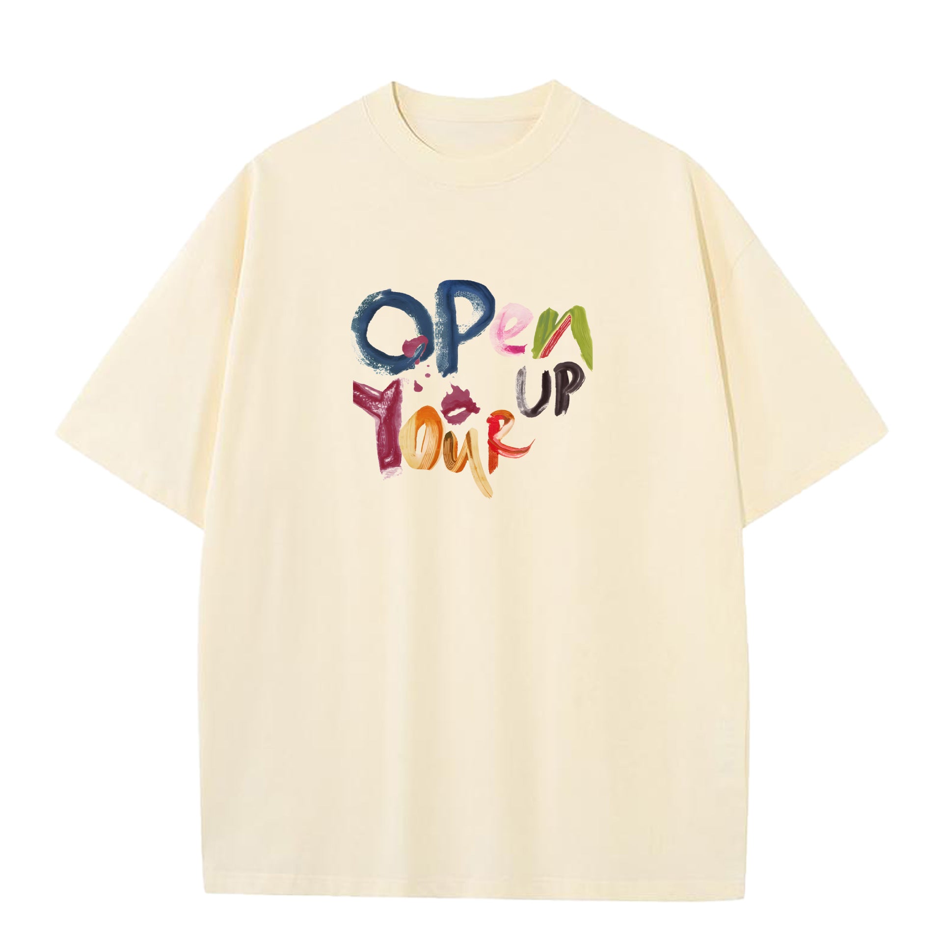 Spray Pure Cotton Retro Printed Casual Loose All - match T-shirt - MRC STORET-ShirtsMy StoreSpray Pure Cotton Retro Printed Casual Loose All - match T-shirt My Store MRC STORECJYH236109210JQMilky White2XL