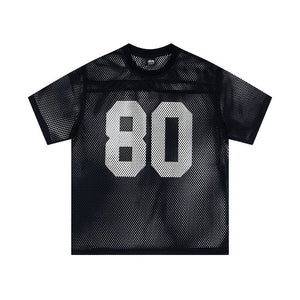 Sports Jersey - Letter Print Short Sleeve Top - MRC STORET-ShirtsMy StoreSports Jersey - Letter Print Short Sleeve Top My Store  35.66MRC STORECJYH241438094PKXC6946 BlackL