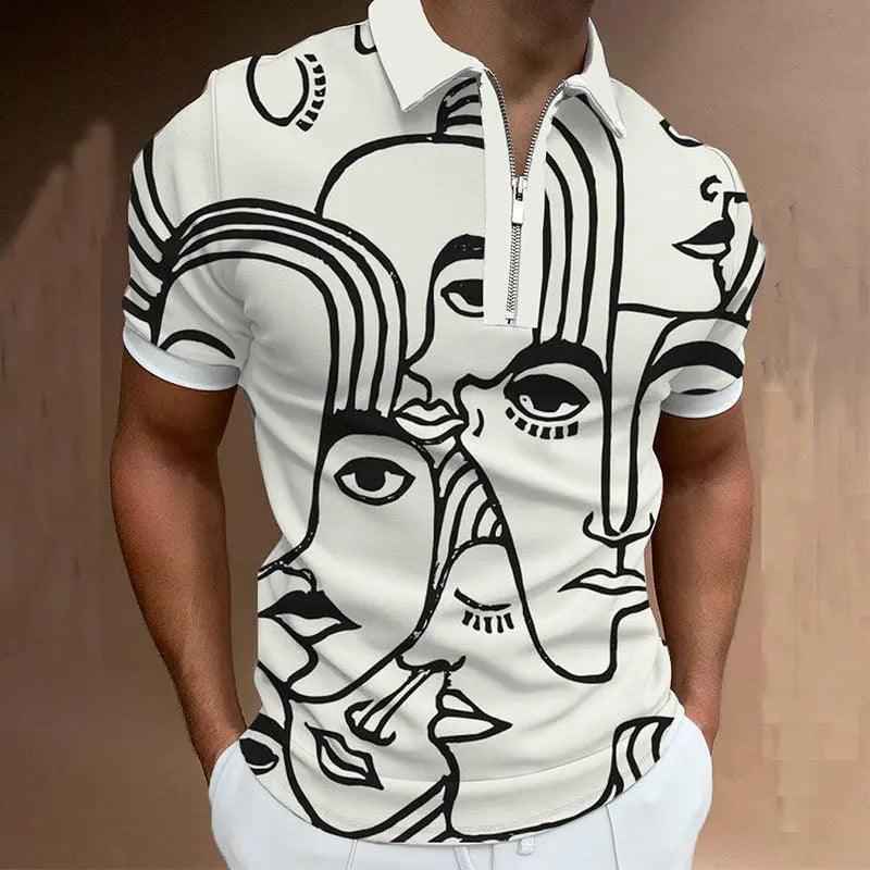Solid Polo Shirt - MRC STOREtopMy StoreSolid Polo ShirtMRC STORECJDS123239909IR2Style2XL