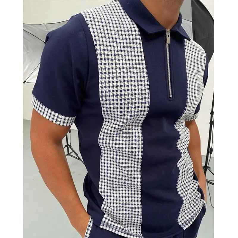 Solid Polo Shirt - MRC STOREtopMy StoreSolid Polo ShirtMRC STORECJDS123239964LO13Style2XL