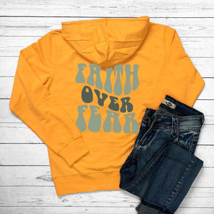 Faith Over Fear Women's Printed Hoodie - MRC STORETopMy StoreFaith Over Fear Women's Printed Hoodie - MRC STOREMRC STORECJWY208693627AZYellow2XL
