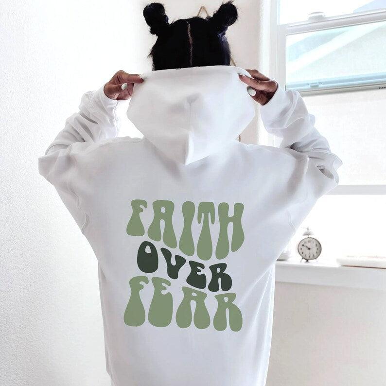 Faith Over Fear Women's Printed Hoodie - MRC STORETopMy StoreFaith Over Fear Women's Printed Hoodie - MRC STOREMRC STORECJWY208693627AZYellow2XL