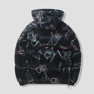 Winter Glossy Hooded Cotton Coat - MRC STORETopMy StoreWinter Glossy Hooded Cotton Coat - MRC STOREMRC STORECJPK191503408HS8820 WhiteL