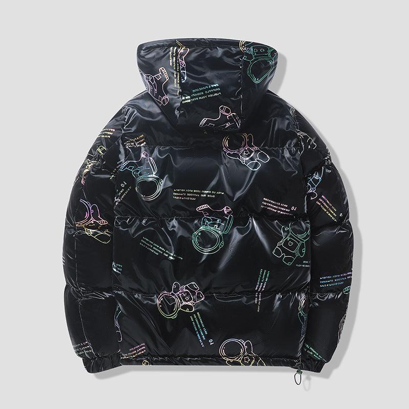 Winter Glossy Hooded Cotton Coat - MRC STORETopMy StoreWinter Glossy Hooded Cotton Coat - MRC STOREMRC STORECJPK191503408HS8820 WhiteL
