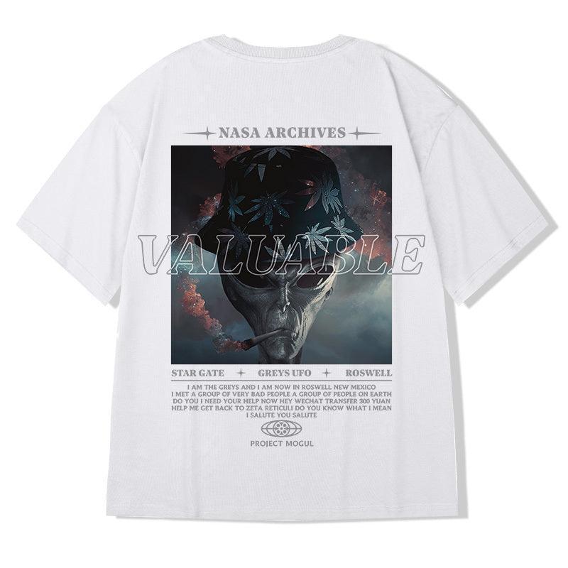 American Street Short Sleeve Casual Wear T-shirt - MRC STORETopMy StoreAmerican Street Short Sleeve Casual Wear T-shirt - MRC STOREMRC STORECJYH154439813MNB2XL