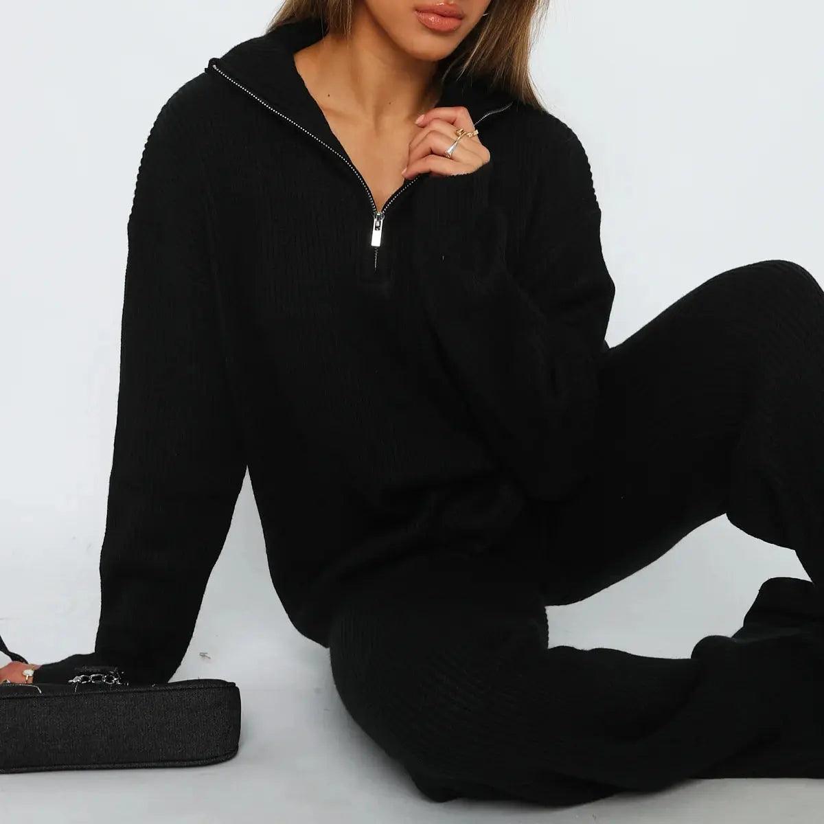 Comfortable Lapel Long Sleeve Pants Suit - MRC STORETopMy StoreComfortable Lapel Long Sleeve Pants Suit - MRC STOREMRC STORECJMY211114107GTApricotL