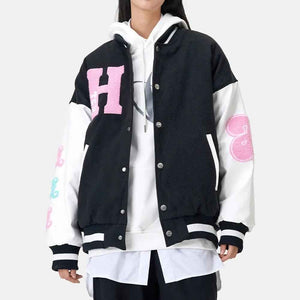 Embroidered Bear Casual Baseball Jacket - MRC STORETopMy StoreEmbroidered Bear Casual Baseball JacketMRC STORECJLX155075611KPApricotL