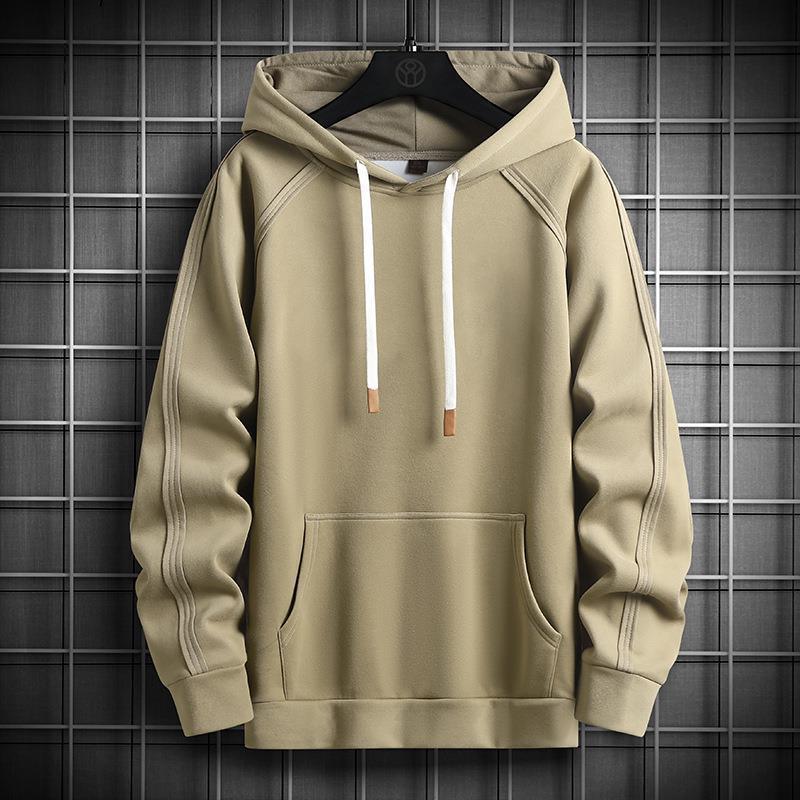 Heavy Cotton Hooded Sweater – Simple Solid Color Korean Style cotton pullover - MRC STORETopMy StoreHeavy Cotton Hooded Sweater – Simple Solid Color Korean Style cotton pullover - MRC STOREMRC STORECJWY218481317QJKhakiL