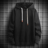 Heavy Cotton Hooded Sweater – Simple Solid Color Korean Style cotton pullover - MRC STORETopMy StoreHeavy Cotton Hooded Sweater – Simple Solid Color Korean Style cotton pullover - MRC STOREMRC STORECJWY218481307GTBlackL