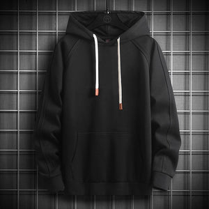 Heavy Cotton Hooded Sweater – Simple Solid Color Korean Style cotton pullover - MRC STORETopMy StoreHeavy Cotton Hooded Sweater – Simple Solid Color Korean Style cotton pullover - MRC STOREMRC STORECJWY218481307GTBlackL