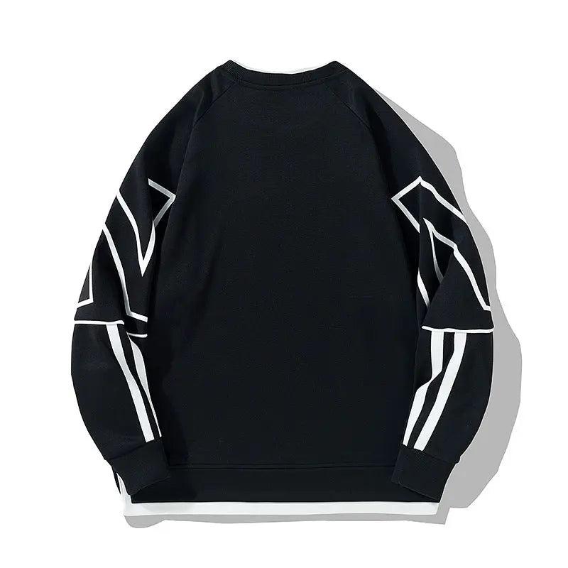 Round Neck Sports Sweater - MRC STORETopMy StoreRound Neck Sports Sweater - MRC STOREMRC STORECJWY210422402BYBlackL