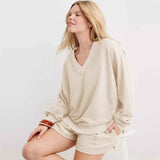 Trendy Pullover Sweater - MRC STORETopMy StoreTrendy Pullover SweaterMRC STORECJWY210211511KPApricotL