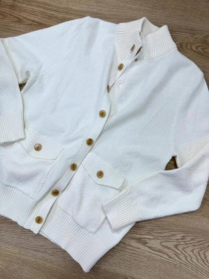 Apricot vintage stand collar casual top by My Store, stylish and warm with a relaxed fit and comfortable fabric.