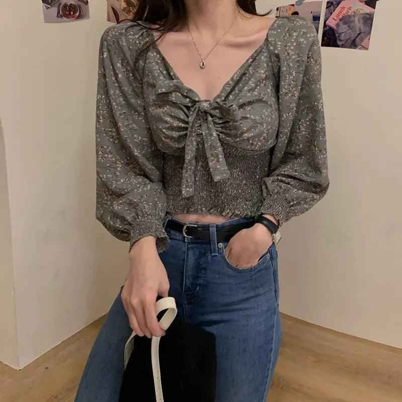 V Neck Chiffon Blouse - MRC STOREtopMy StoreV Neck Chiffon BlouseMRC STORECJNSSYCS06984-ApricotApricot