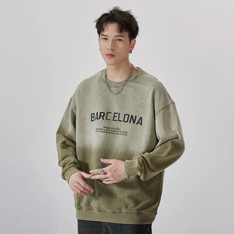 Pure Cotton Round Neck Sweater - MRC STORETopMy StorePure Cotton Round Neck Sweater - MRC STOREMRC STORECJWY202297310JQArmy Green2XL