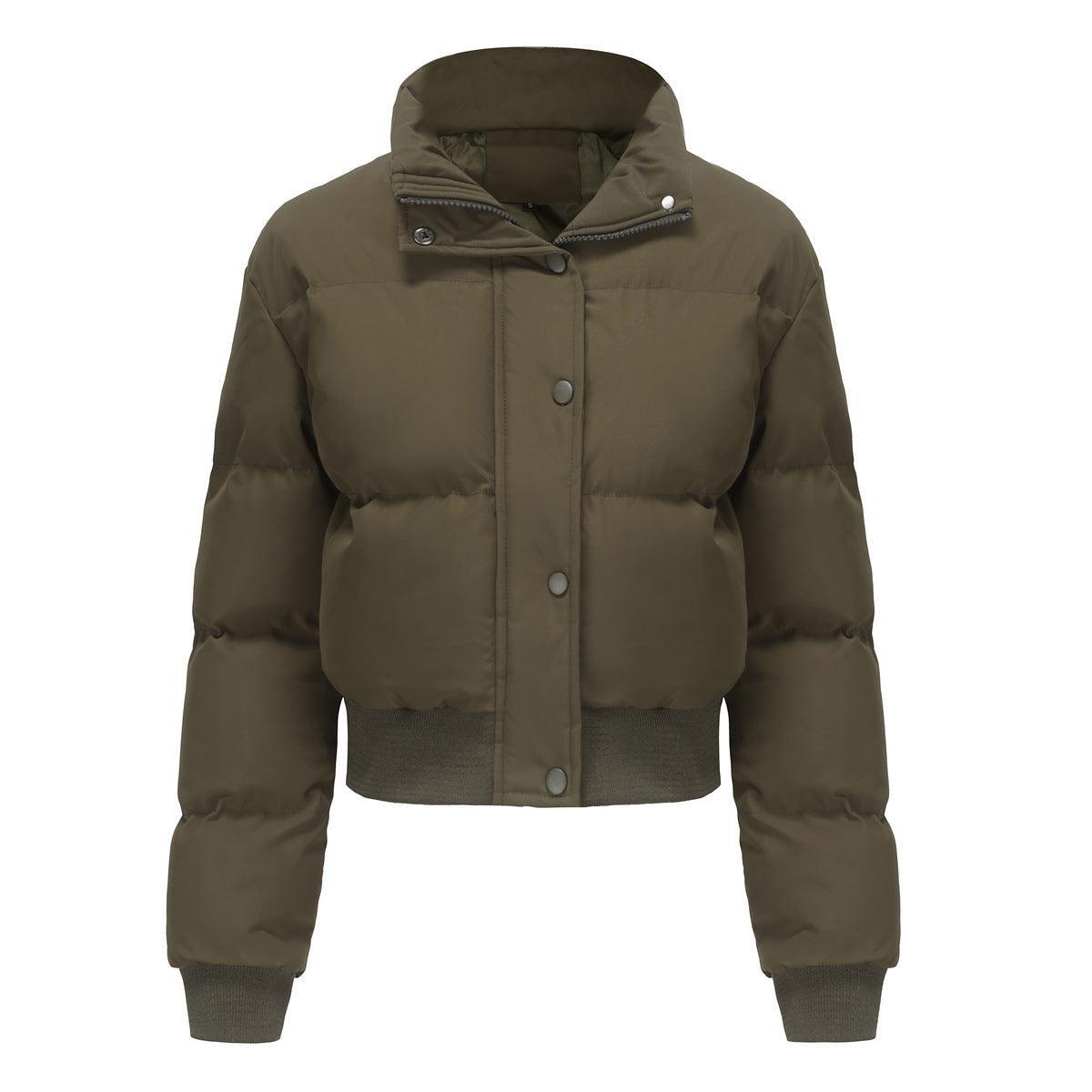 Short High - Collar Warm Coat - MRC STORETopMy StoreShort High - Collar Warm Coat - MRC STOREMRC STORECJJK213140123WDArmy GreenL