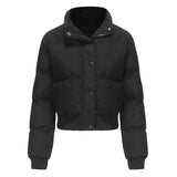 Short High - Collar Warm Coat - MRC STORETopMy StoreShort High - Collar Warm Coat - MRC STOREMRC STORECJJK213140103CXBlackL