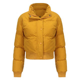 Short High - Collar Warm Coat - MRC STORETopMy StoreShort High - Collar Warm Coat - MRC STOREMRC STORECJJK213140108HSYellowL