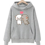 Printed Pocket Drawstring Hoodie - MRC STORETopMy StorePrinted Pocket Drawstring Hoodie - MRC STOREMRC STORECJYD207872213MNGray2XL