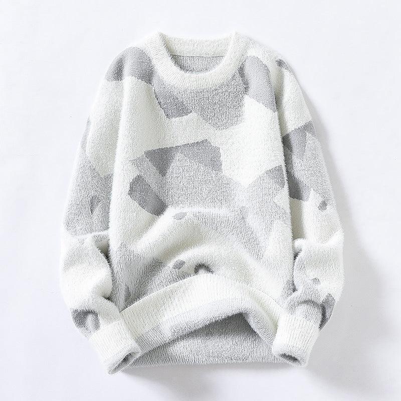 Asian Bay Anti - Mink Slim Fit Men's Knitted Pullover Sweater - MRC STORETopMy StoreAsian Bay Anti - Mink Slim Fit Men's Knitted Pullover Sweater - MRC STOREMRC STORECJYD213616704DWWhite2XL