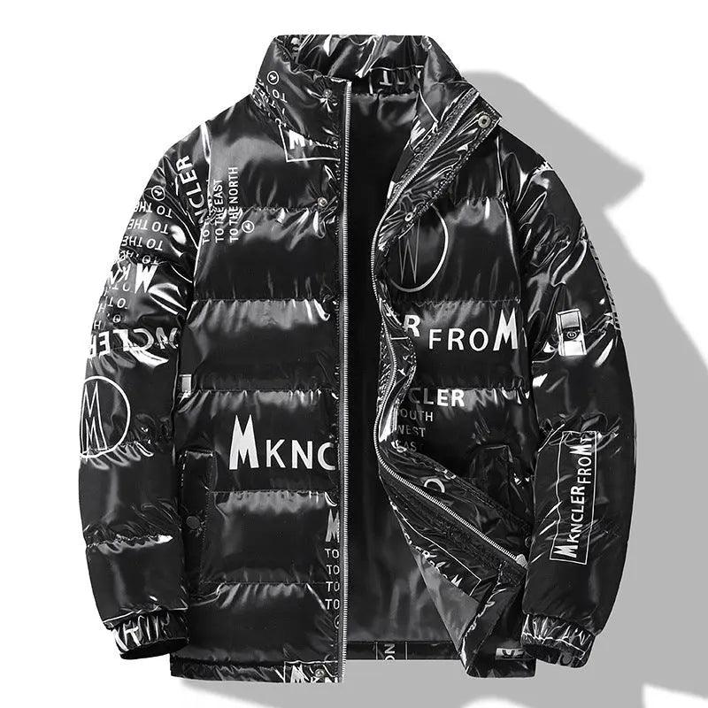 Fashion Printed Winter Coat - MRC STORETopMy StoreFashion Printed Winter Coat - MRC STOREMRC STORECJPK205945317QJBlack3XL