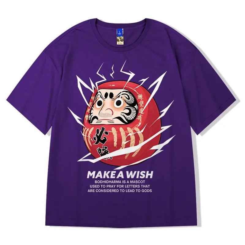 Hip Hop Loose Cotton Short Sleeve Tee - MRC STORETopMy StoreHip Hop Loose Cotton Short Sleeve Tee - MRC STOREMRC STORECJNSTXYH02673-Purple-3XLPurple3XL