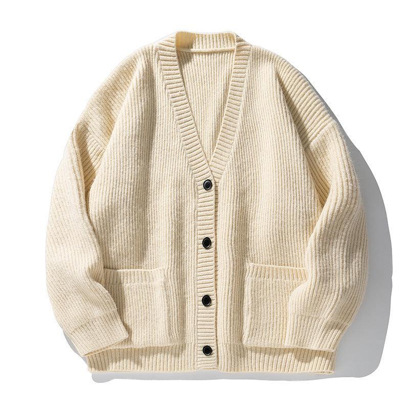 Thick Needle Heavy Texture Cardigan Sweater – Street Fashion for Autumn and Winter - MRC STORETopMy StoreThick Needle Heavy Texture Cardigan Sweater – Street Fashion for Autumn and Winter - MRC STOREMRC STORECJYD217743218RIMilky White3XL