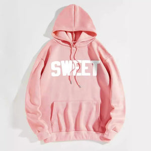 Letter Print Kangaroo Hoodie - MRC STORETopMy StoreLetter Print Kangaroo Hoodie - MRC STOREMRC STORECJWY207356707GTPink4XL